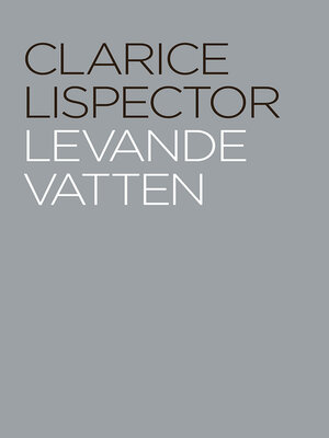 cover image of Levande vatten